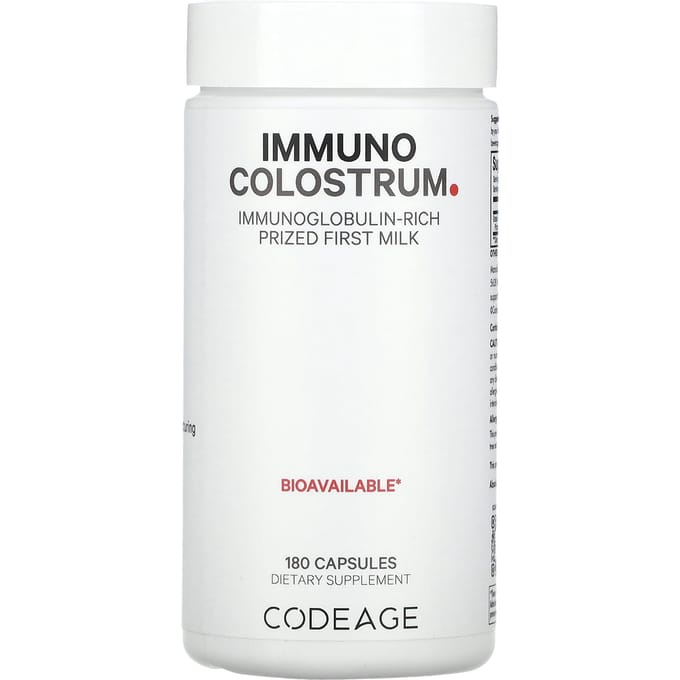 Codeage, Immuno Colostrum, 180 capsules