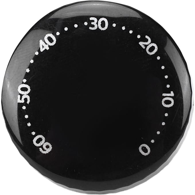 Vervangende Timerknop voor HD9200 9252 9255 Frituurpan Timer Schakelaar Bedieningsknop Accessoire black