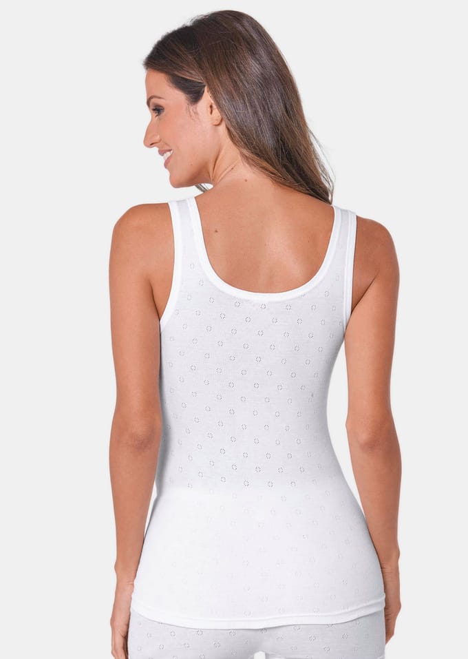 Hemd in een set van 2 - wit - Gr. 42 van Goldner Fashion