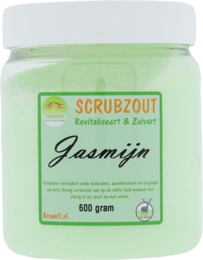 Arowell - Jasmijn Body Scrub Scrubzout 600 gram