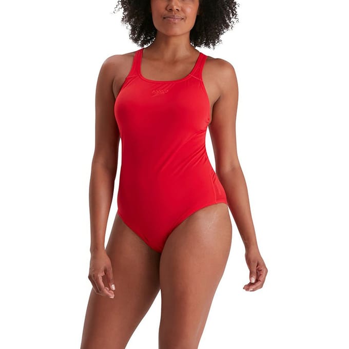 Speedo Endurance+ Medalist Rood Dames Sportbadpak - Maat 34