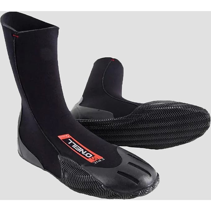 2026 O'Neill Epic 5mm Round Toe Boots - Black