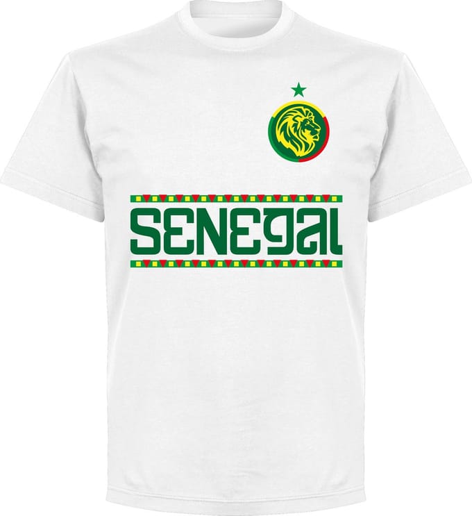 Senegal Team T-Shirt - Wit - S