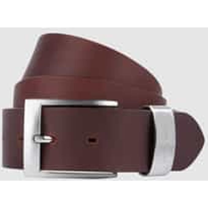 PIERRE CARDIN leren heren riem - bruin