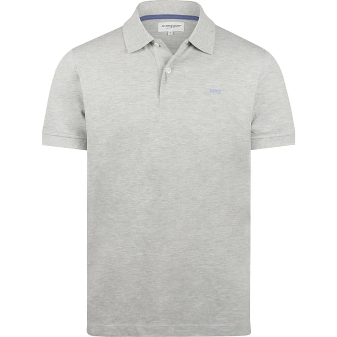 McGregor Classic Polo Medium Grey Melange Taglia: S | Polo Outlet | Uomo | Grigio