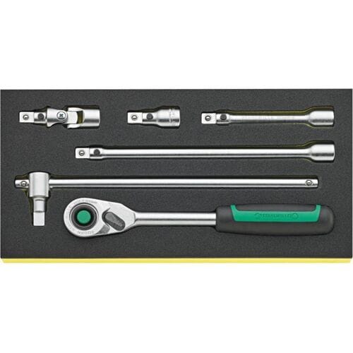 Stahlwille TCS 1/2 ZOLL-512/6 QR 96830362 Dopsleutelset