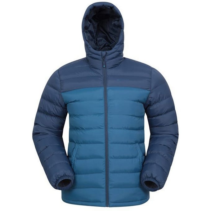 Mountain Warehouse Seizoenen gewatteerd herenjack (Teal)