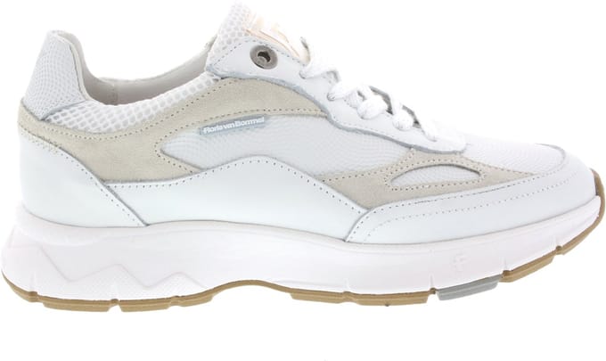 Floris Van Bommel Sfw-10101 Sneakers - Textiel - Dames - Wit - Maat 37