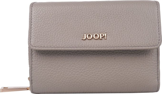 JOOP! Leren Portemonnee Vivace Martha Purse Greige Taupe