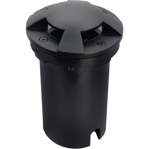 KS Verlichting Deckgrondspot Rond Zwart Ø10,8cm