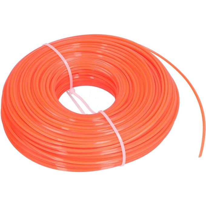 100m Trimmerdraad 2,4 mm Vierkant Nylon Draad Benzine Bosmaaier Draad Vervangingsonderdeel