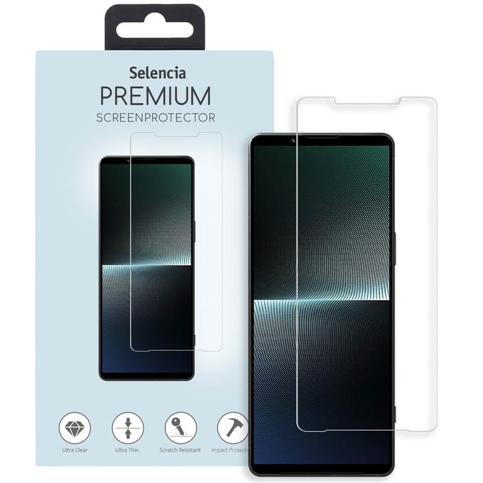 Selencia Screen Protector - Geschikt voor Sony Xperia 1 V - Gehard Glas Screenprotector