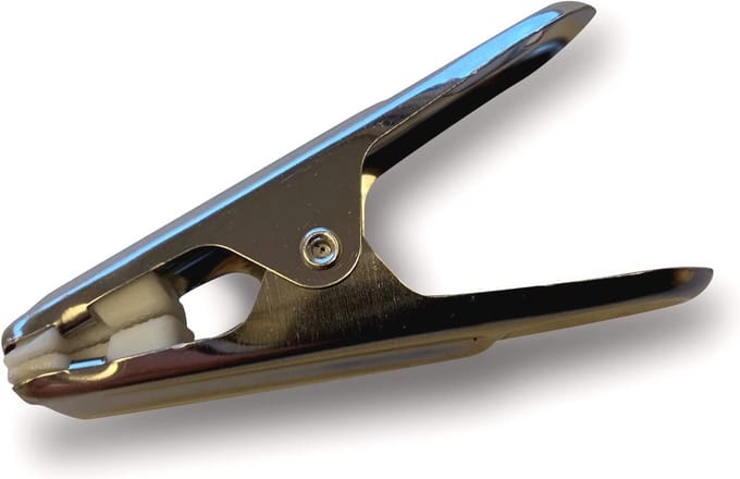 Set van 80 roestvrijstalen wasknijpers - 6,5 cm met antislip grip