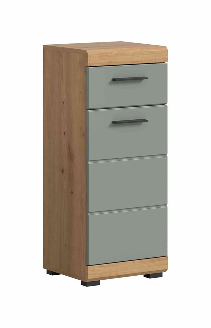 Scout staande kast salie MDF TZ Artisan eiken NB - 31x37x88cm