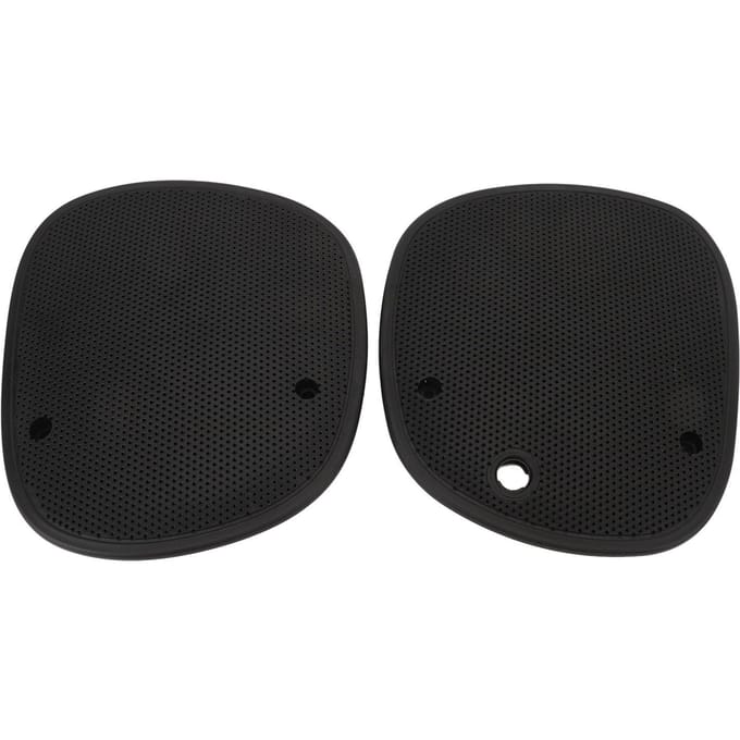 2 stuks Dashboard Luidspreker Grille Cover 15046441 Links Rechts Dashboard Luidspreker Cover voor S10 Pickup 1998-2004 black