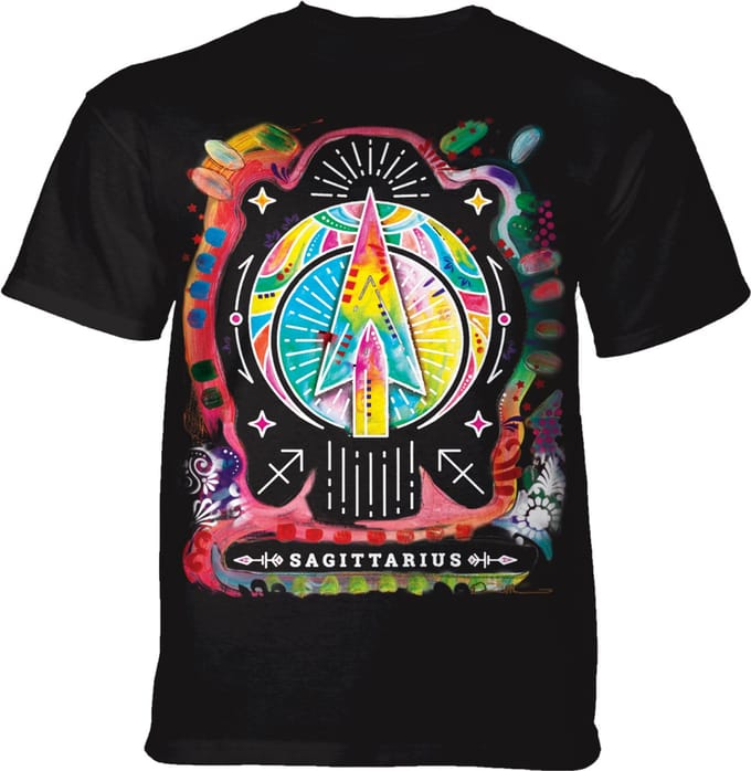T-shirt Russo Sagittarius Black M