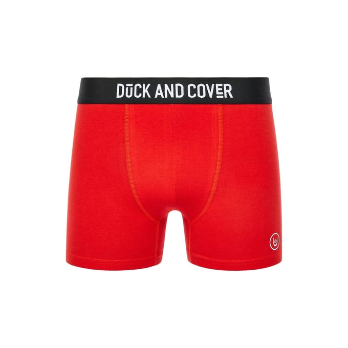 Duck and Cover Heren Thriller Boxershorts (Set van 5) (Veelkleurig)