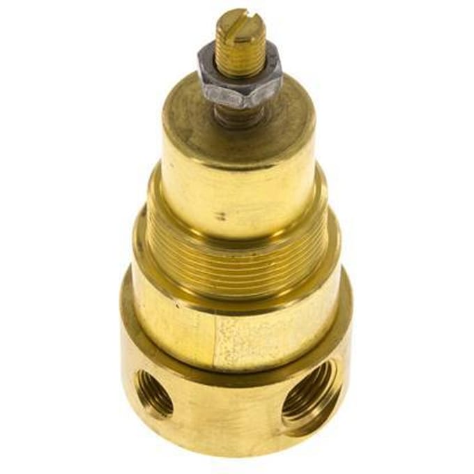 Drukregelaar G1/4'' 330l/min 0.2-3.0bar/3-44psi Messing CO2
