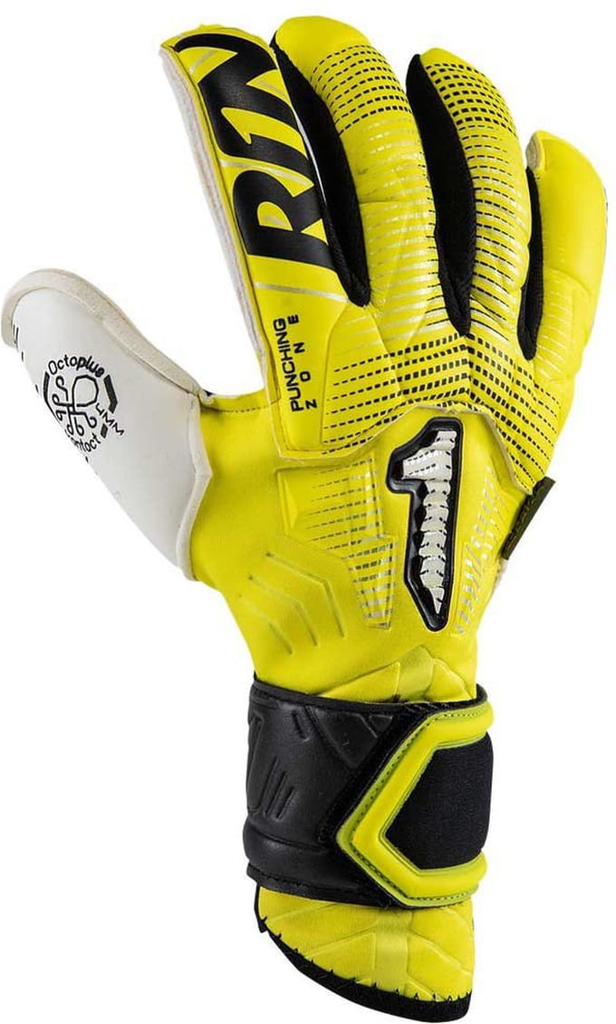 Rinat Keeperhandschoen Egotiko Stellar Pro Geel, maat 8