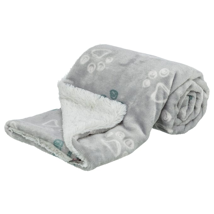 Trixie Jimmy Soft - Hondendeken - Lichtgrijs - 150x100 cm