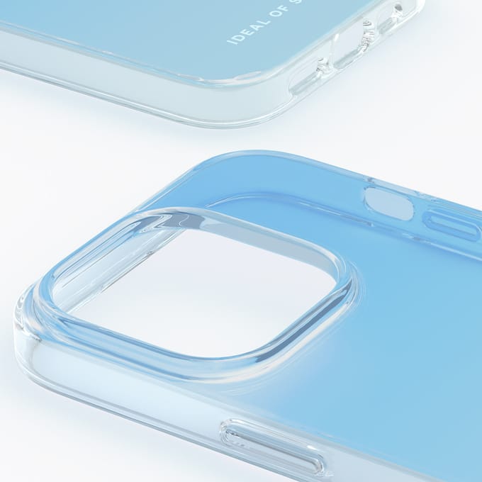 iDeal of Sweden Clear Case voor de Apple iPhone 14 Pro Max - Light Blue