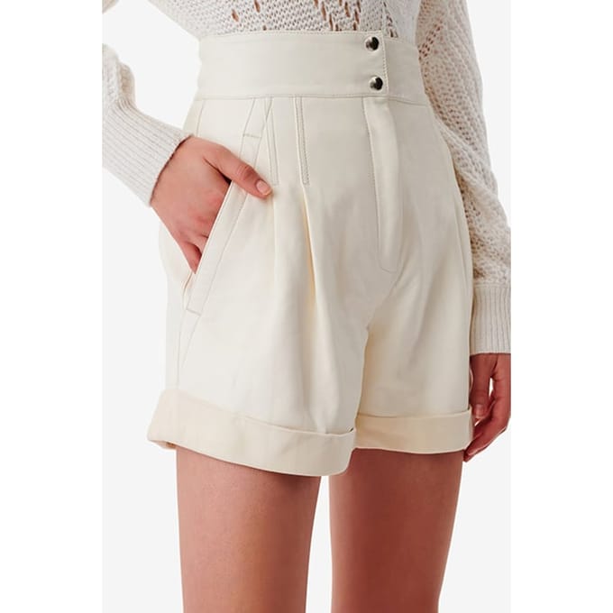 IRO Paris Dana Natural White Maat: M | Korte Broeken Outlet | Dames | Wit