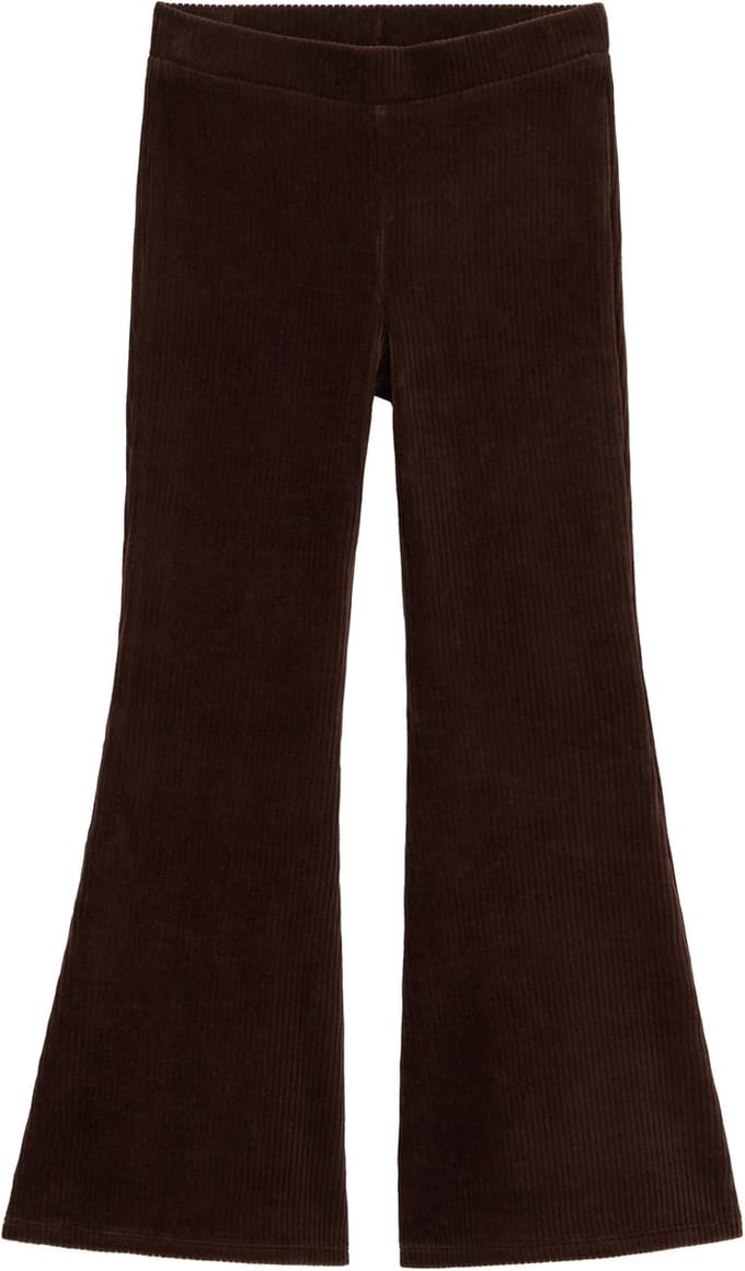 WE Fashion Meisjes velvet flared legging