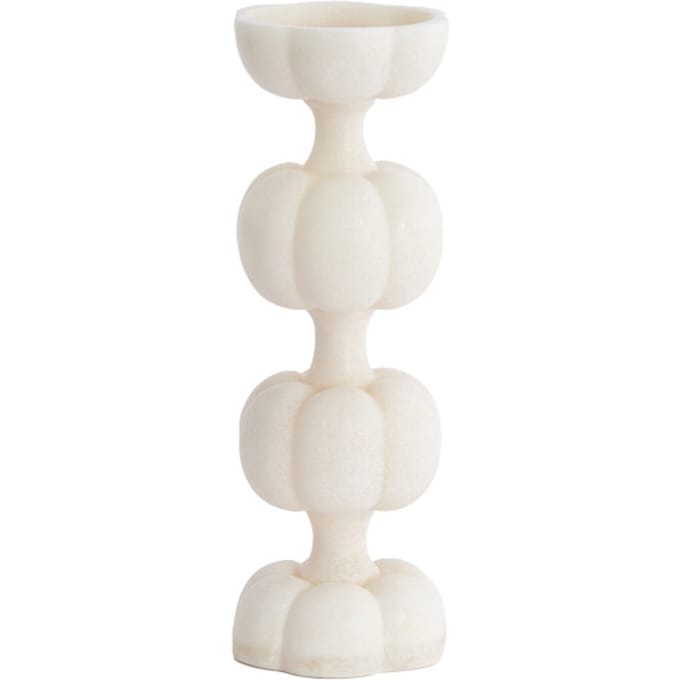 Light & Living Kandelaar Astoria - Wit - Ø13x36,5cm - Modern - Synthetisch-Kunststof