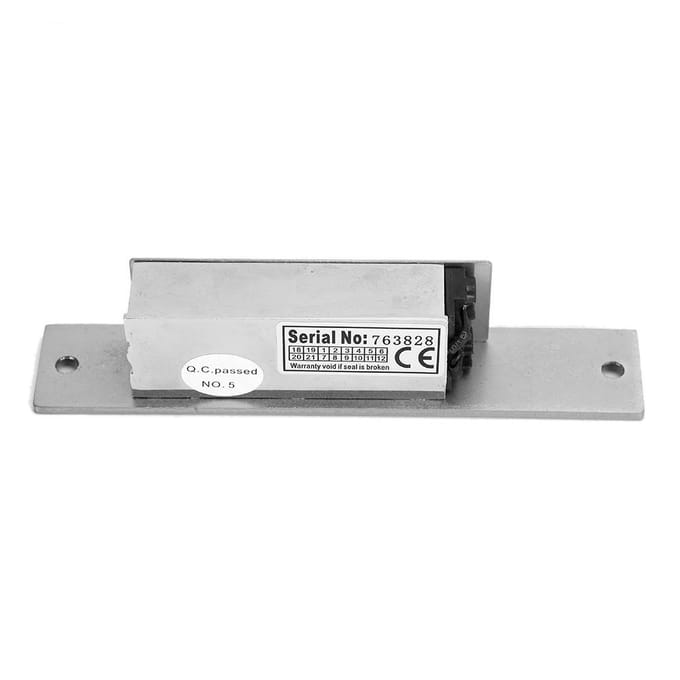 DC 12V Elektrisch Kathodeslot Roestvrij Staal Elektromagnetisch Slot voor Toegangsdeur white