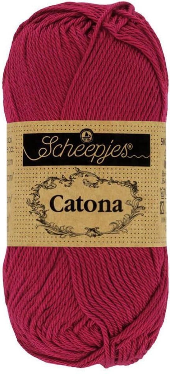 Scheepjes Catona 10gr - 517 Ruby