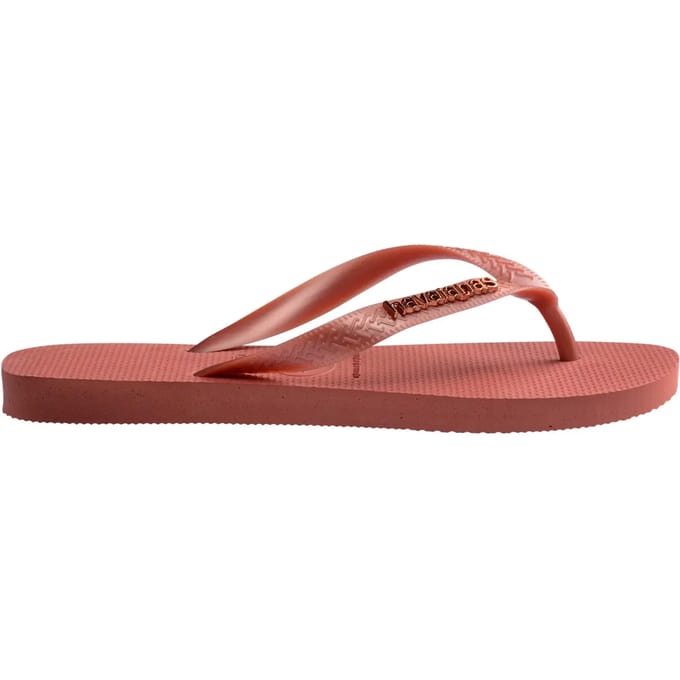 Slippers met metalen logo-opdruk