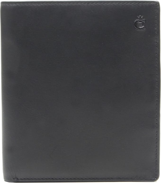 Esquire Portemonnee Logo Billfold Wallet Black Zwart