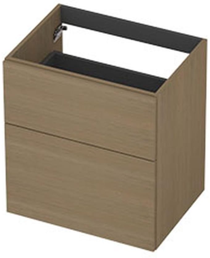 INK - Onderkast 2L A-sym Decor Tbv Grepen - 600x450x650 Mm - Olijf Eiken