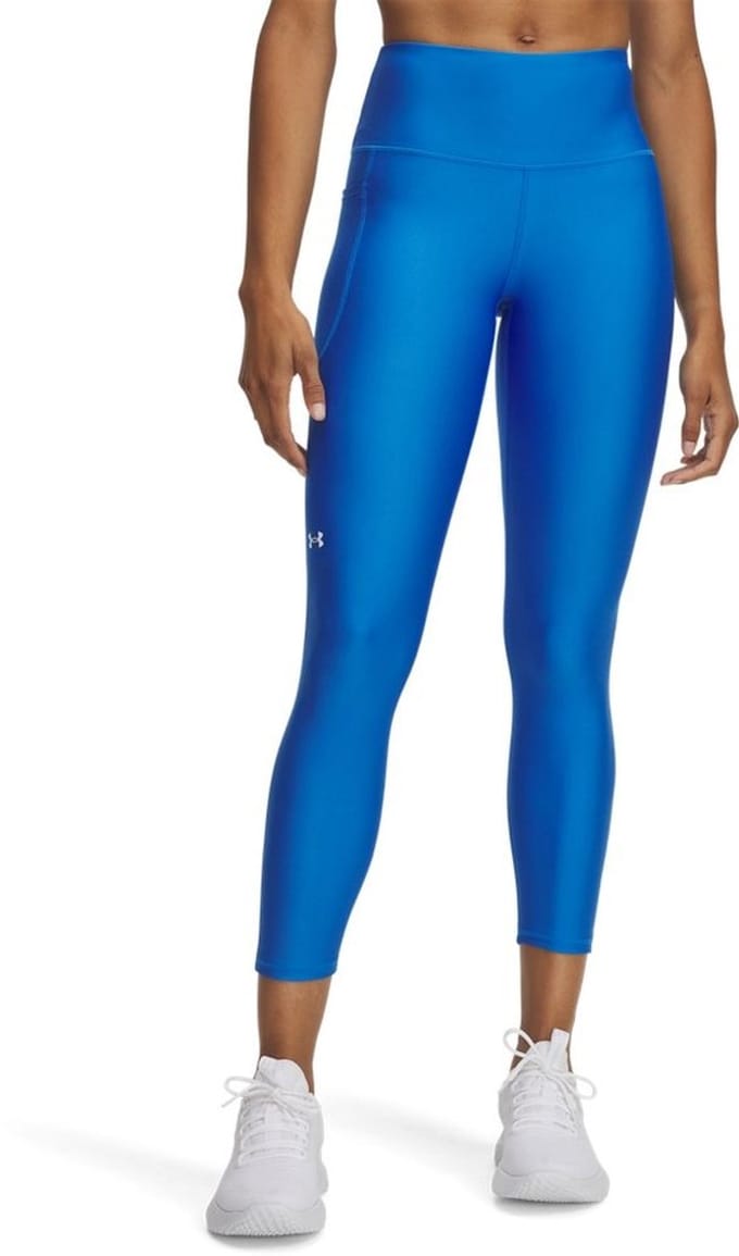 Under Armour Damen Leggings Tech Hi Ankle Leg 1365335 Blue 402-S (US SM)