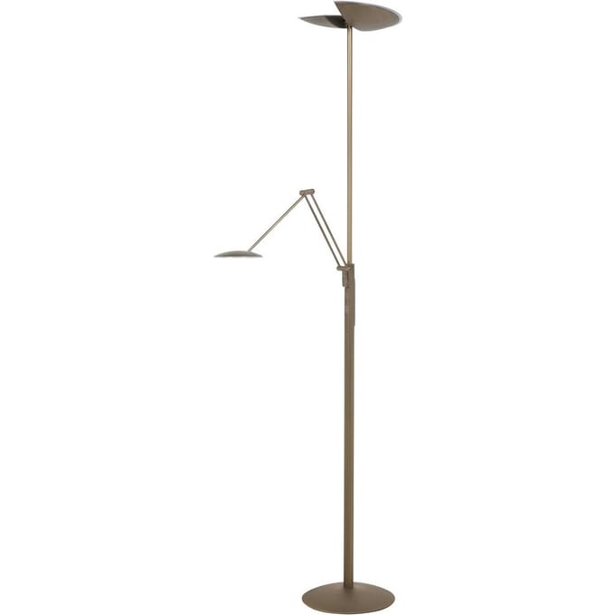 HighLight LED vloerlamp New Sapporo, brons, 183 cm, metaal Dimmer CCT