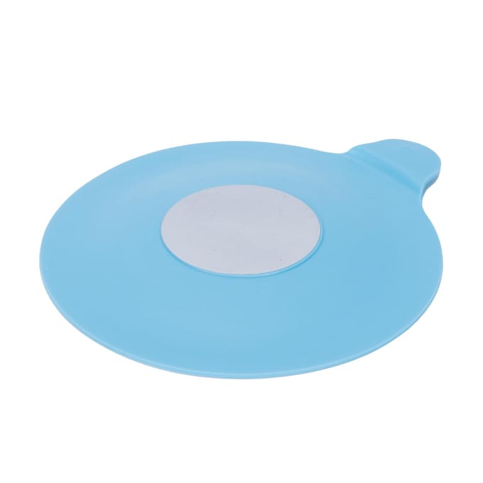 Badkuip Afvoer Stop Zinklegering Sink Zuignap Afvoerplug Deksel voor Keuken Badkamer Blauw white