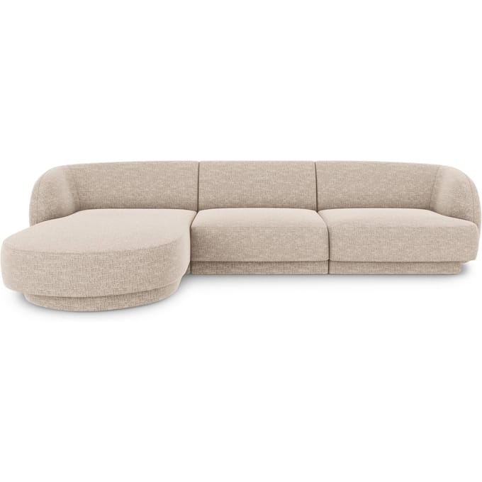 3.5-zitshoekbank Miley links chenille | Micadoni Limited Edition