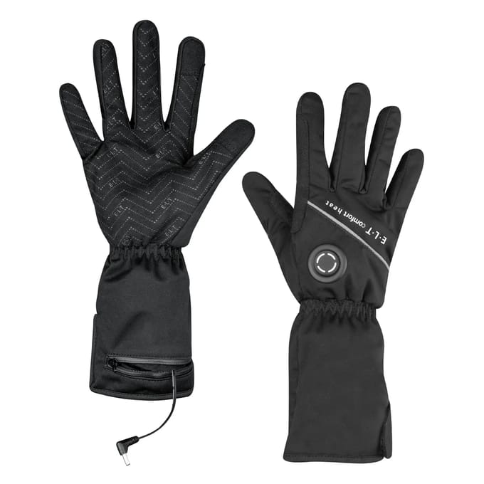 E·l·t Verwarmde Paardrijhandschoen E·l·t Comfort Heat Zwart - L