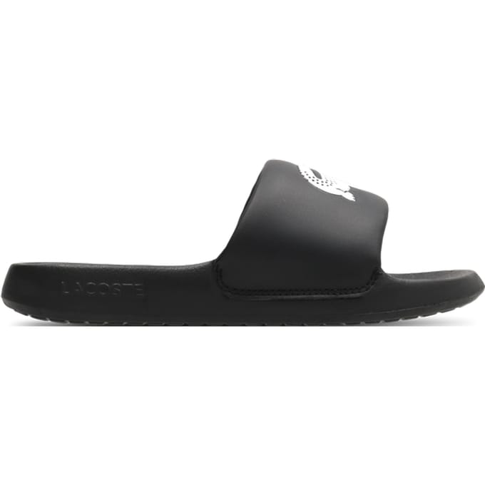 Lacoste Serve Slide 1 Slippers en Sandalen Kinder - Zwart - Maat 37 - Plastic