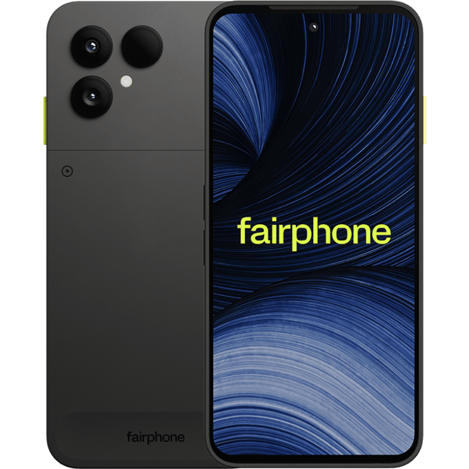 The Fairphone (Gen. 6+) - Smartphone - 12GB/256GB - Horizon Black