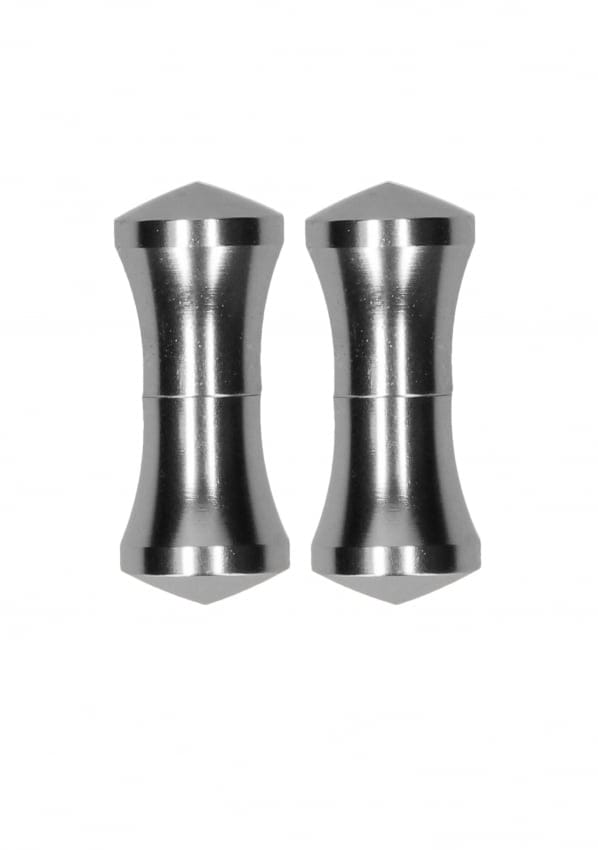 Ouch - Magnetische Tepelklemmen - Balanspin - Zilver