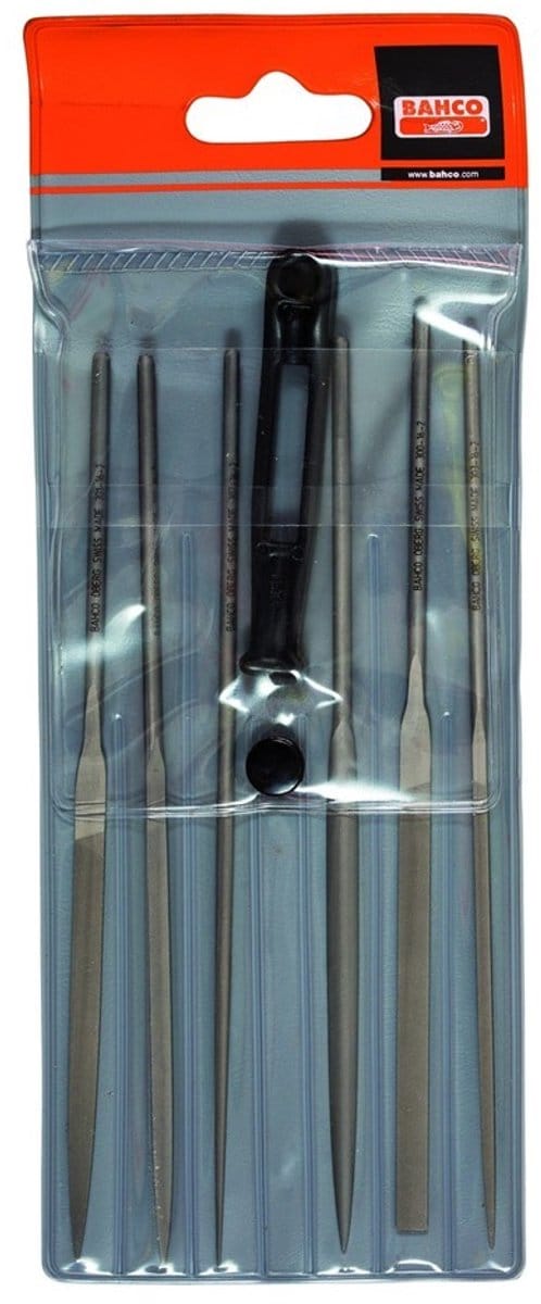 Bahco 6-delig 160mm Naaldvijlset 2470 Zoet - 2-470-16-2-0