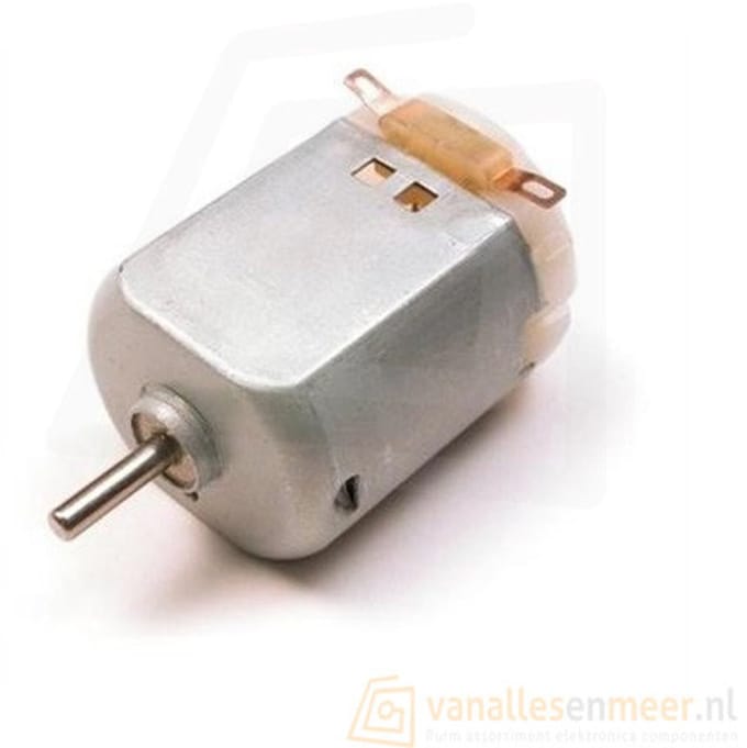 DC Motor 3-6 Volt 130 Motor voor Hobby, Robotica en Elektronica