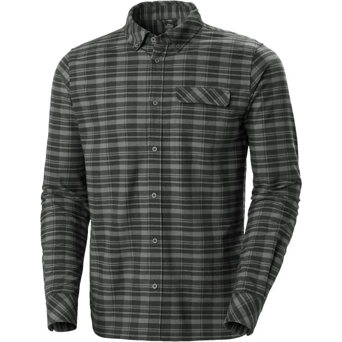 Helly Hansen Classic Check Overhemd Met Korte Mouwen Blauw M Man