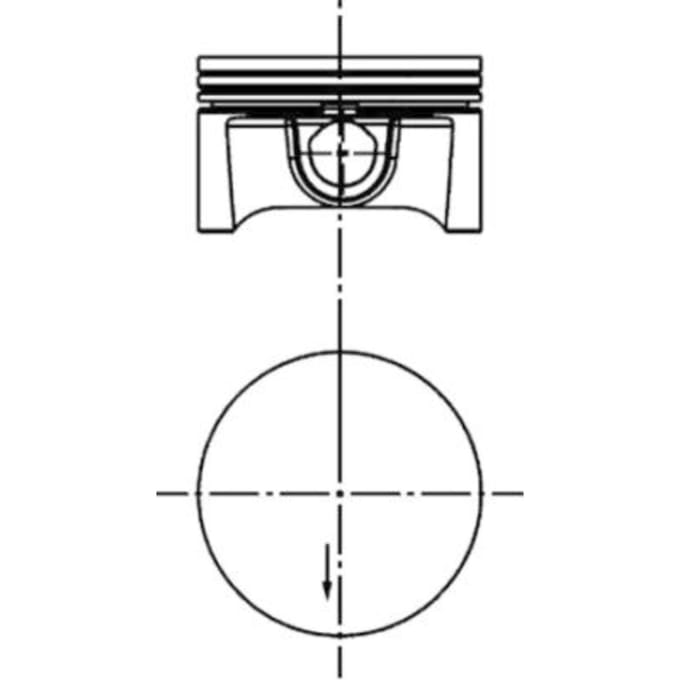 Zuiger KOLBENSCHMIDT 40388600