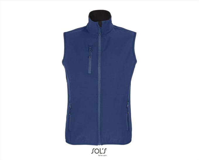SOL'S Women´s Falcon Zipped Softshell Bodywarmer L03826 - Abyss Blue - M