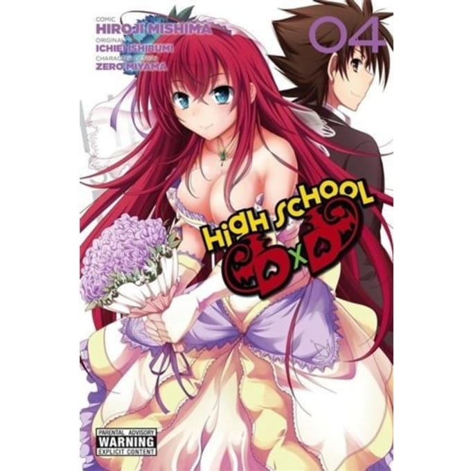 High School Dxd, Vol. 4 - High School Dxd (Manga) - Hiroji Mishima