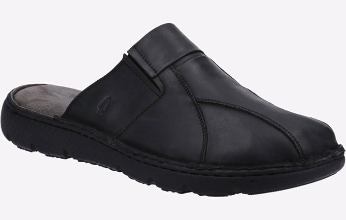 Hush Puppies Heren Carson Mule Sandalen Zwart