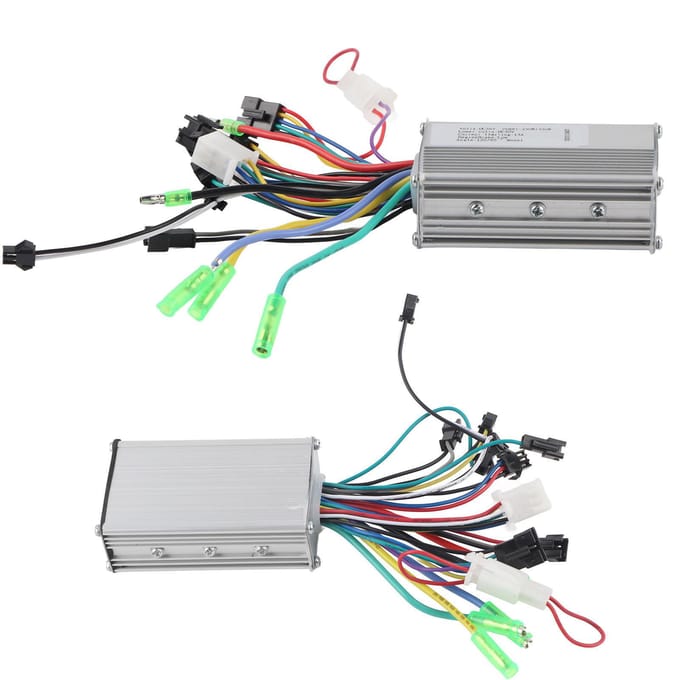 Controller LCD Display Bedieningspaneel met Schakelaar Accessoire voor Elektrische Fiets Scooter 36V gray