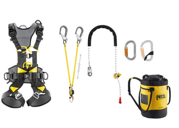 Petzl FALL ARREST AND WORK POSITIONING KIT – Size 2